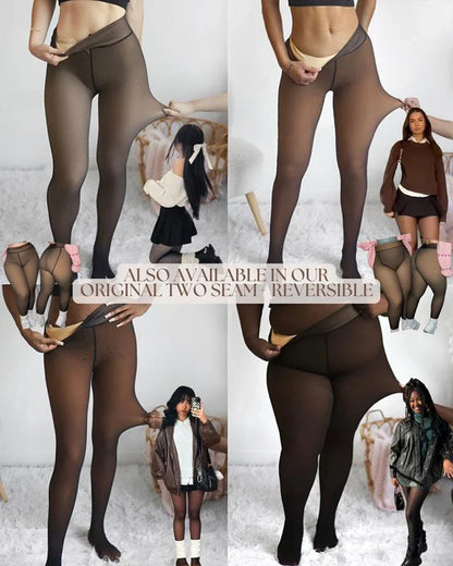 Compression  One-Seam Shaping Fleece Leggings